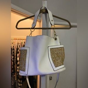 White purse